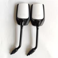 白色 单支不分左右 后视镜雅迪后视镜博悦后视镜8mm原装后视镜电动车雅迪莱克