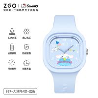 大耳狗A款-蓝色-三丽鸥正版授权 [三丽鸥专属定制铁盒包装] 正港ZGOx玉桂狗手表女ins高颜值学生森女系果冻防水夜光