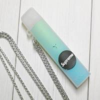 柚子白色SUP+金属挂链 yoooz1柚子保护套丫ooz挂脖链绳电子器电子皮壳YOOZ2一代二代通用