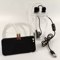 苹果6/6s套装 手机散热器水冷式液冷主播游戏降温王者吃鸡神器苹果78px12散热壳