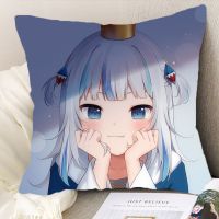 猫羽雫8 35*35cm 枕套(不含芯) 猫羽雫动漫抱枕二次元周边靠垫送男女生日礼物卡通枕头套可拆洗