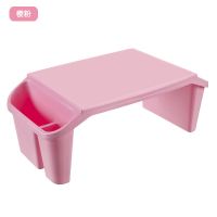 [开学季款]樱桃粉 小板凳*1 学习桌儿童书桌游戏桌床上小桌子笔记本电脑桌宝宝幼儿学生玩具桌