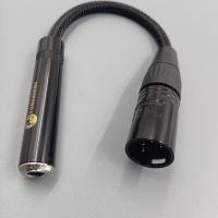 四芯卡农公转6.5母 四芯卡侬公母转6.5大三芯音频转换头,6.5转4四芯卡农耳机转换线