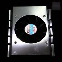 单风扇 硬盘散热器 3.5寸台式电脑全铝硬盘散热风扇 风冷加铝片快速散热