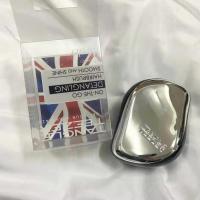 亮银色 梳子+精美包装 英国TangleTeeze王妃梳顺发神器按摩梳tt梳女学生韩版洗头气囊梳