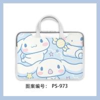 ps-973 12寸 玉桂狗手提电脑包大耳狗笔记本保护包女适用13.3寸15.6寸14寸可爱