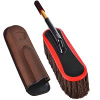 蜡刷+插盒 洗车工具套装除尘掸子蜡拖长柄伸缩软毛扫灰刷子擦车拖把汽车用品