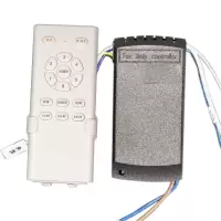 遥控+直流变频控制器 直流变频吊扇灯电扇灯遥控器风扇灯扇吊灯控制器摇控六档调速器