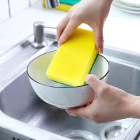 [1片小号海绵]. 方形海绵百洁布洗碗布易清洗刷碗厨房清洁布去污海绵擦刷锅神器