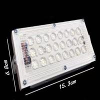 100瓦[高亮款]220伏电压 高亮模组透镜投射灯室外灯防水灯路灯广告灯led灯LED夜市应急灯