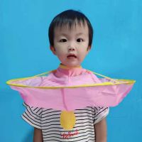 0-3 粉色 无赠品 儿童理发围布防水围裙接碎发不粘发成人剪发斗篷