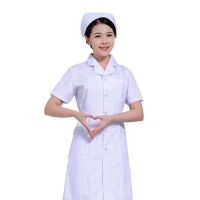 白西护薄半袖(普通面料) S 护士服长袖夏季短袖女圆领薄款医生服白大褂套装娃娃领立领工作服