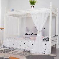 [防蚊]加密白纱 一片(2m长*1.2m高)挡正面 ins简约雏菊加厚物理遮光宿舍神器床帘男女大学生寝室上下铺床围