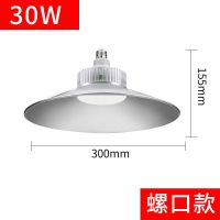 E27螺口灯 30W led工矿灯厂房灯工厂车间仓库灯工业照明吊灯天棚灯防爆灯30W100W