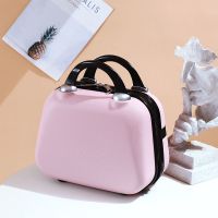 哑光粉[奥迪款] 14寸[小巧便携-晒图] 14寸化妆箱手提箱子小行李箱迷你旅行箱轻便16寸大容量旅行化妆包