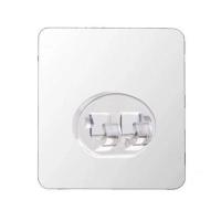 抹布架无痕贴2个 厨房抹布架洗碗布置物架毛巾百洁布沥水神器免打孔海绵擦钢丝球架