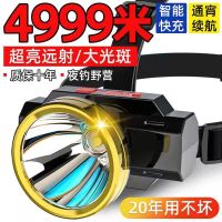 T1000低亮白光头灯(迷你款) 蓝光头灯强光可充电大容量夜钓灯头戴超亮防水大功率通宵续航钓鱼