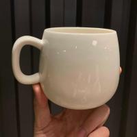 少年白(单杯无盖勺) 陶瓷杯子ins带盖带勺女学生韩版情侣杯子咖啡马克杯可爱生日礼物