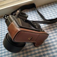 A6500 黑色 相机底座半套 索尼微单相机包A7M2 A6400 A6500 A6300 A6000A7R3皮套底座保