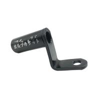 简易杆(黑色) 电动摩托车手机架导航支架外卖小猴子m3铝合金手机车载支架横杆