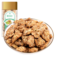 姚生记椰蓉大核桃仁138克休闲零食松香酥脆甜蜜核桃仁小吃美食罐装