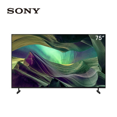 索尼(SONY)KD-75X85L 75英寸 大屏4K 120Hz 全阵列式背光超高清HDR 安卓智能全面屏液晶电视机