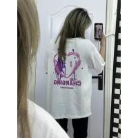 VICTORYVERA夏季2022新款POLO领短袖t恤女宽松纯棉爱心半袖体恤衫