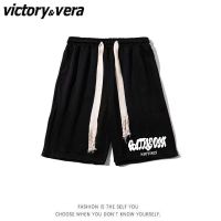 VICTORYVERA休闲短裤港风夏季薄款裤子男女潮ins街头风宽松五分裤