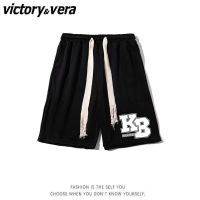 VICTORYVERA运动短裤男女夏季薄款宽松韩版学生百搭休闲五分裤子
