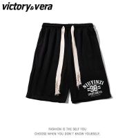 VICTORYVERA夏季休闲裤子男女学生韩版宽松百搭运动直筒裤ins潮流