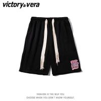 VICTORYVERA夏季新款休闲运动裤女学生宽松显瘦五分裤直筒短裤潮