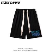 VICTORYVERA短裤女学生韩版宽松复古潮流休闲五分裤子ins夏季百搭