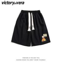 VICTORYVERA运动短裤男女夏季薄款2022新款宽松显瘦直筒五分裤潮