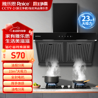 雅乐思CXW-255-S70油烟分离 油电分离 压铸一体油网 白色箱体 23立方吸力540帕静压-门店自装