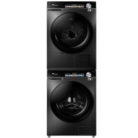 小天鹅TG100SC81+TH100VH81MAX 洗烘套装 超薄全嵌-纤彩 10KG水魔方冷水洗+10KG热泵烘干机