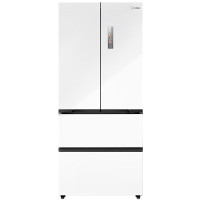 美的(Midea)60cm超薄法式对开门零距离嵌入底部散热风冷无霜一级双变频电冰箱法式四门MR-468WUFPZE