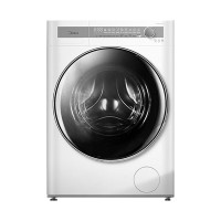 美的10KG滚筒洗衣机全自动 大容量洗烘一体机升级智投 焕活精粹洗 超薄自由嵌 一级能效 MD100AIR1PLUS