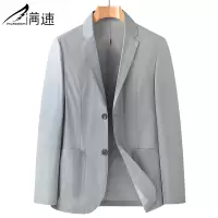 满速冰丝西服男士夏季休闲西服超薄小西装轻薄单西防晒上衣外套男
