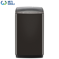 威力(WEILI)8公斤全自动波轮洗衣机 13分钟快洗 安全童锁 8大程序 单独脱水 XQB80-1999咖啡色 专供