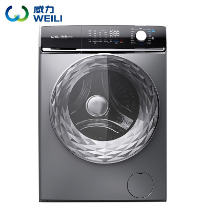 威力(WEILI)10公斤大容量直驱变频滚筒洗衣机 3D蒸汽洗 高温筒自洁 直驱变频 XQG100-1438DDP 专供
