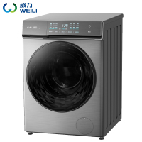 威力(WEILI)10公斤大容量直驱变频滚筒洗衣机 3D蒸汽洗 高温筒自洁 直驱变频 XQG100-1468DDP 专供