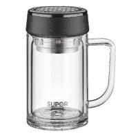 苏泊尔耐热玻璃杯逸系列420ml/KC42CN1