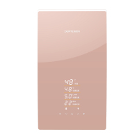 德恩特即热电热水器P5A大水量隐藏式安装适用浴缸顶喷免储水遥控