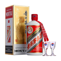 茅台(MOUTAI)贵州茅台酒 飞天茅台 53度500ml 新飞天 2019年