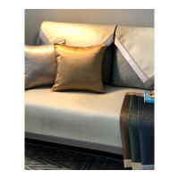 [唯蒂妮旗舰店]夏季高档轻奢皮沙发垫四季通用防滑简约美式高精密沙发套罩巾坐垫