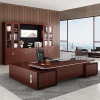 办公老板桌椅组合班台总裁桌主管工作台简约现公室董事长家具