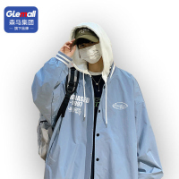 GLEMALL男士棒球服春秋季2022新款宽松男生休闲夹克韩版潮流外套