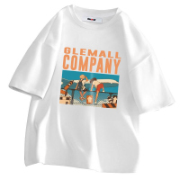 森马集团旗下GleMallt恤夏季短袖潮流潮牌打底衫上衣百搭帅气体恤