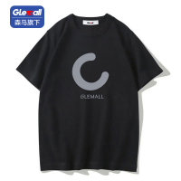 森马集团旗下GleMall短袖t恤男衣服男装体恤衫夏季常规纯棉打底衫
