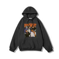 森马集团旗下品牌GLEMALL连帽卫衣男嘻哈hiphop说唱潮流上衣外套